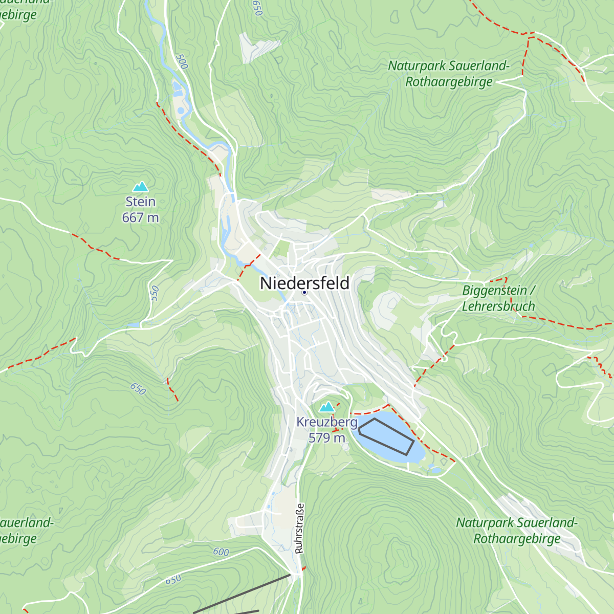 Touristinformation map