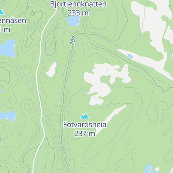 Map of Vardehytta