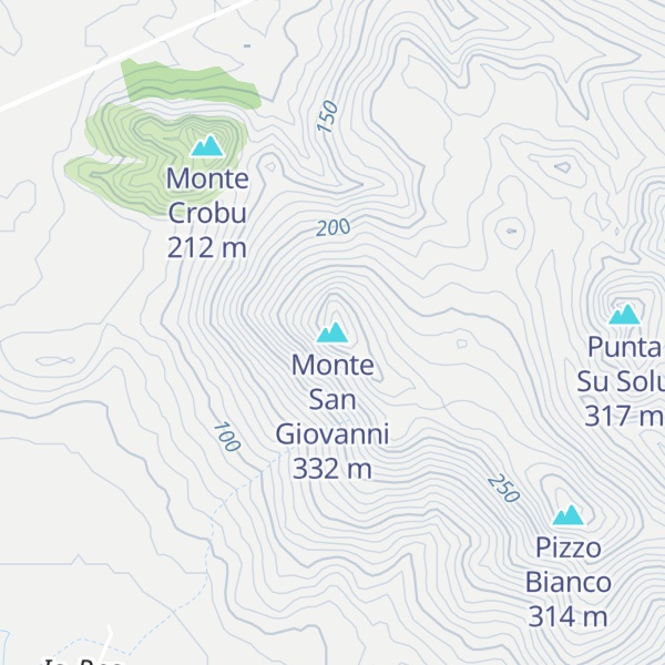 Map of Monte San Giovanni