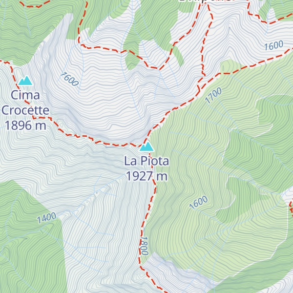 Map of La Piota