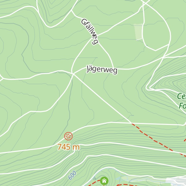 Map of Hannesenhütte