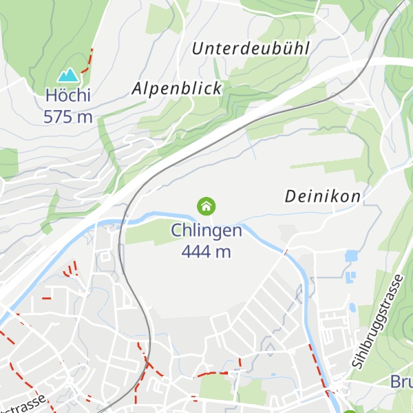Map of Chlingen