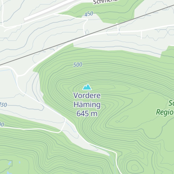 Map of Vordere Häming