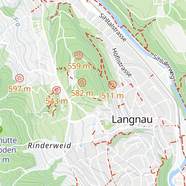 Map of Langenberg