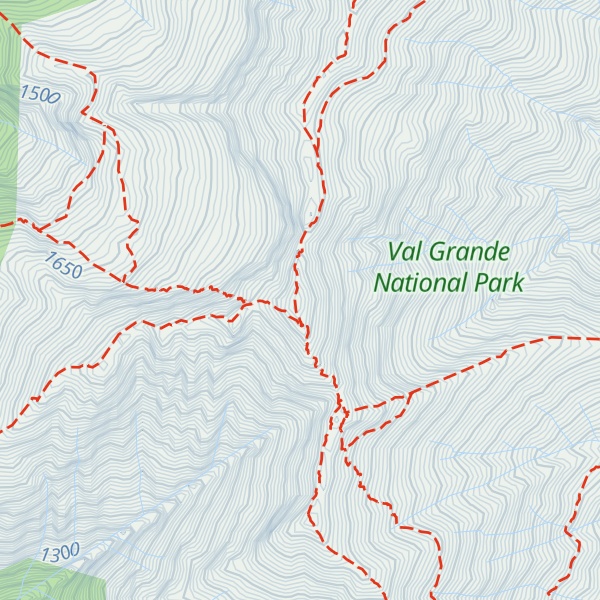 Map of Pizzo Marona