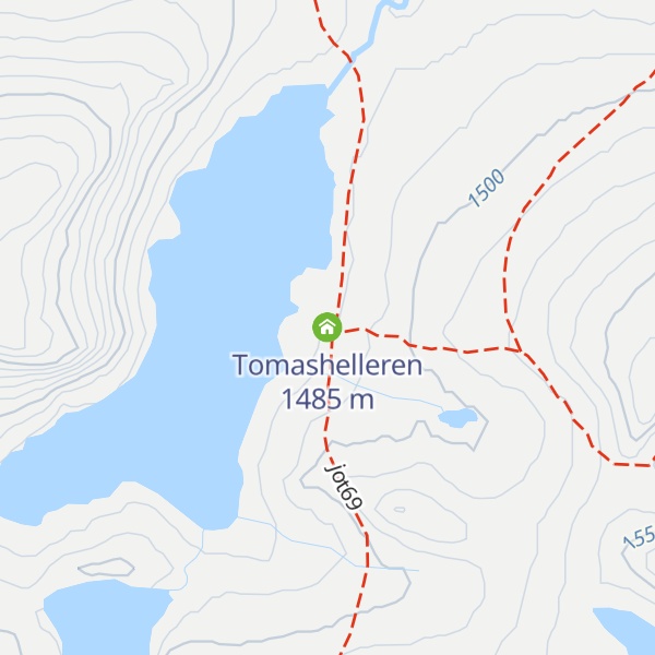Map of Tomashelleren