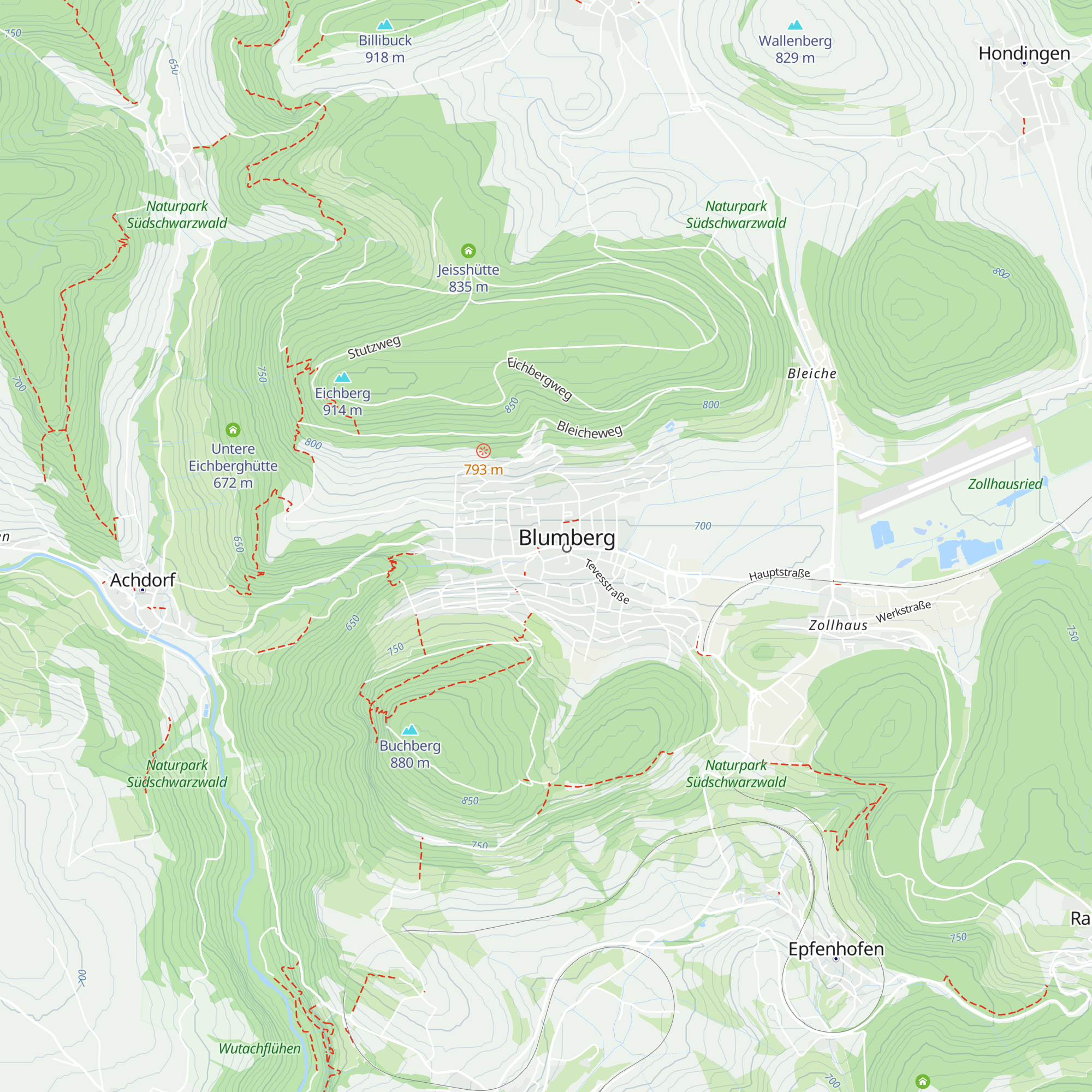 Touristinformation map