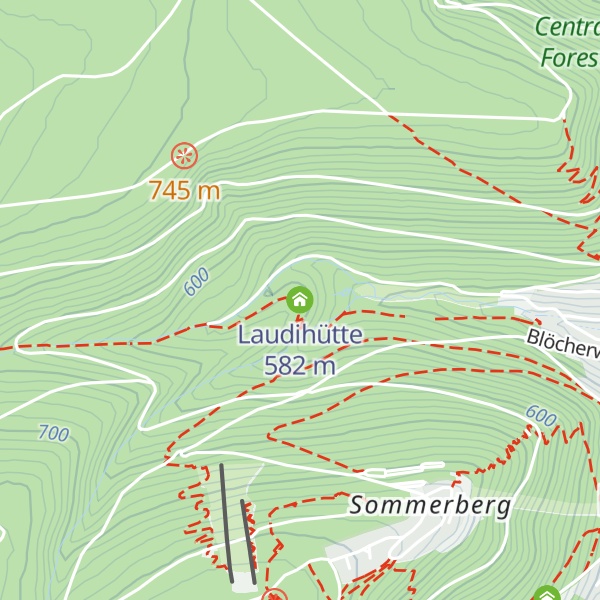 Map of Laudihütte
