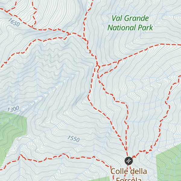 Map of Cima Cugnacorta