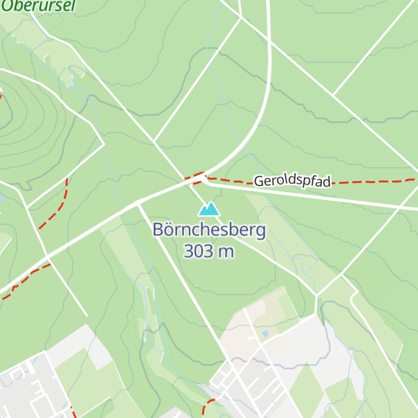 Map of Börnchesberg