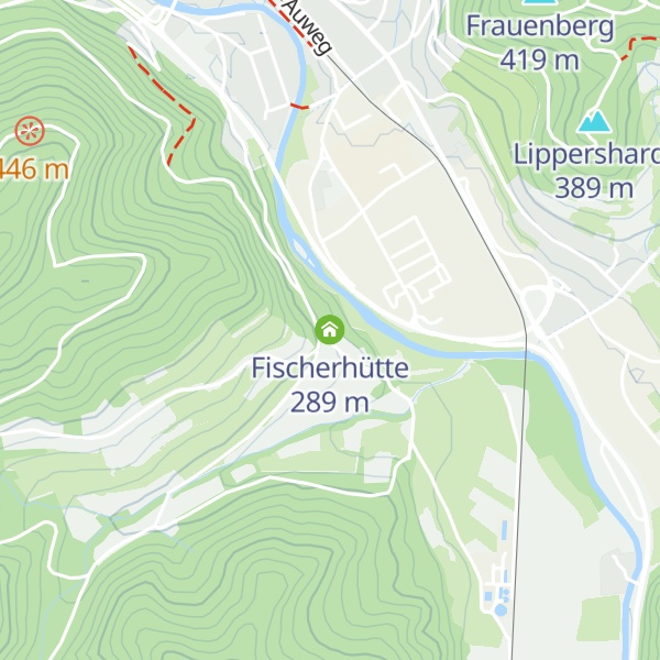 Map of Fischerhütte