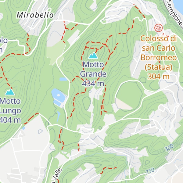Map of Cicognone di Sopra