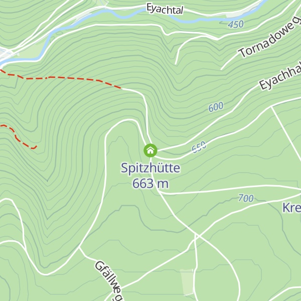 Map of Spitzhütte
