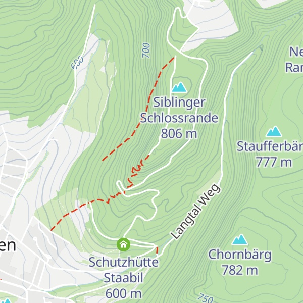 Map of Siblinger Randenturm