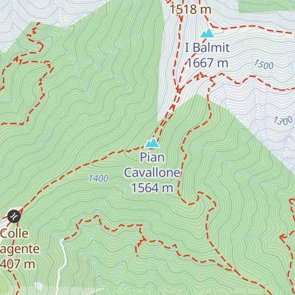 Map of Ricovero invernale