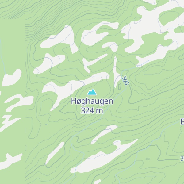 Map of Høghaugen