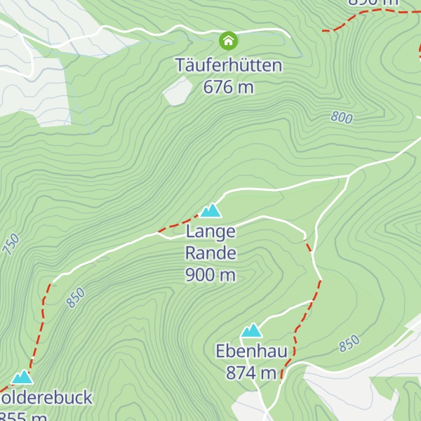 Map of Lange Rande