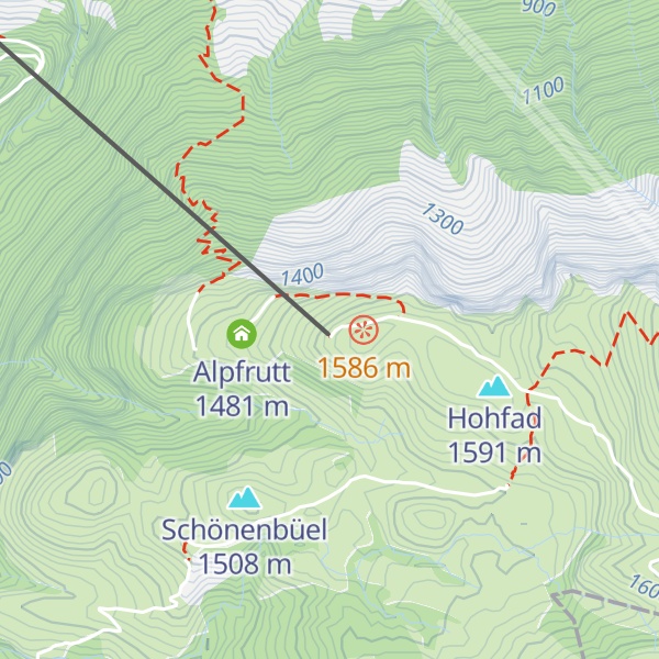 Map of Berggasthaus Niederbauen