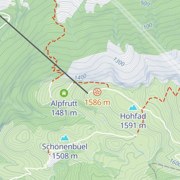 Map of Berghaus Niederbauen