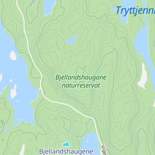 Map of Tiurryggen