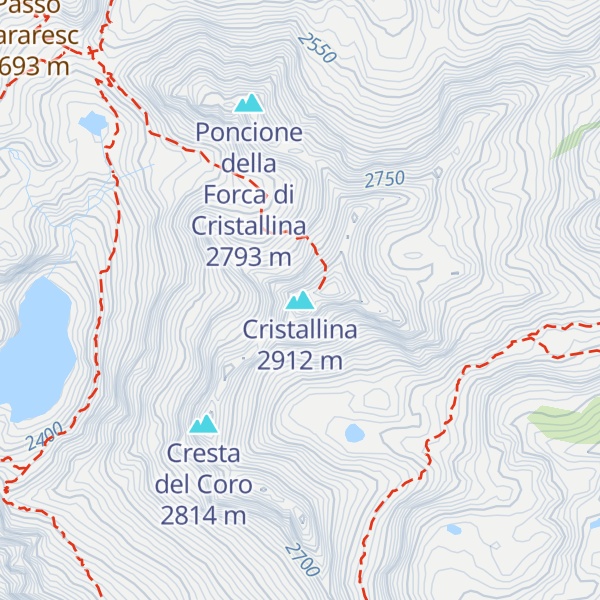 Map of Cristallina
