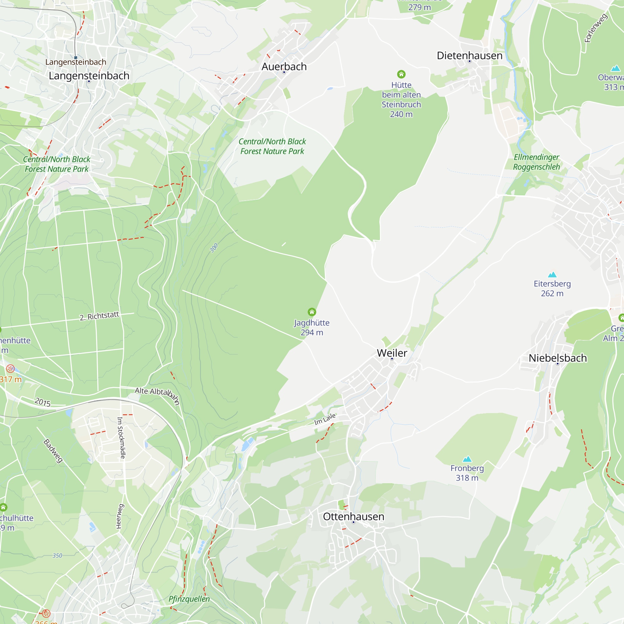 Jagdhütte map