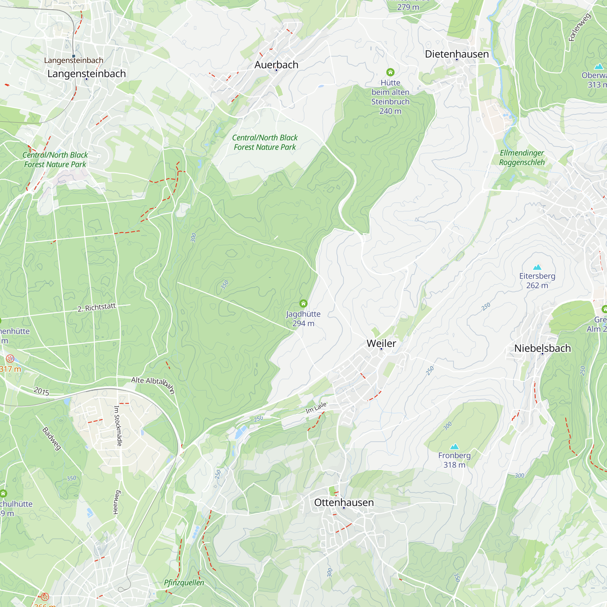 Jagdhütte map
