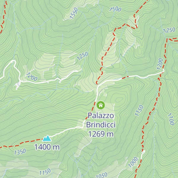 Map of Rifugio Blitz