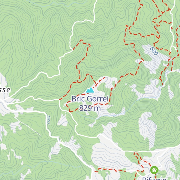 Map of Bric Gorrei