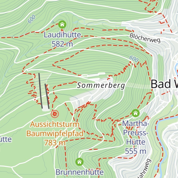 Map of Sommerberg