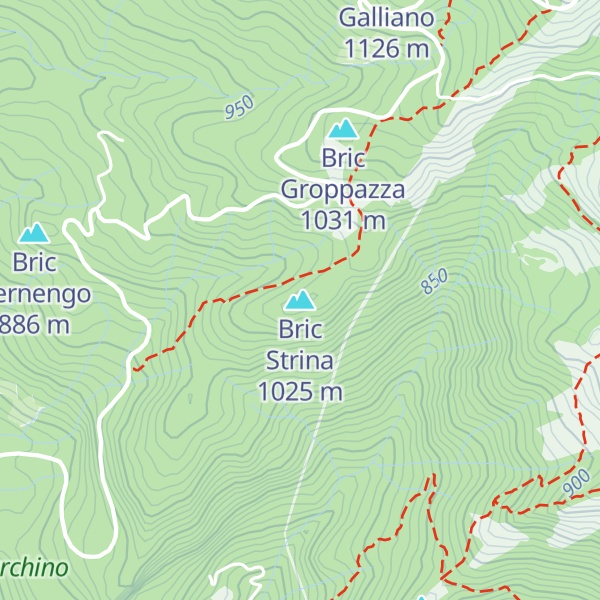 Map of Bric Strina