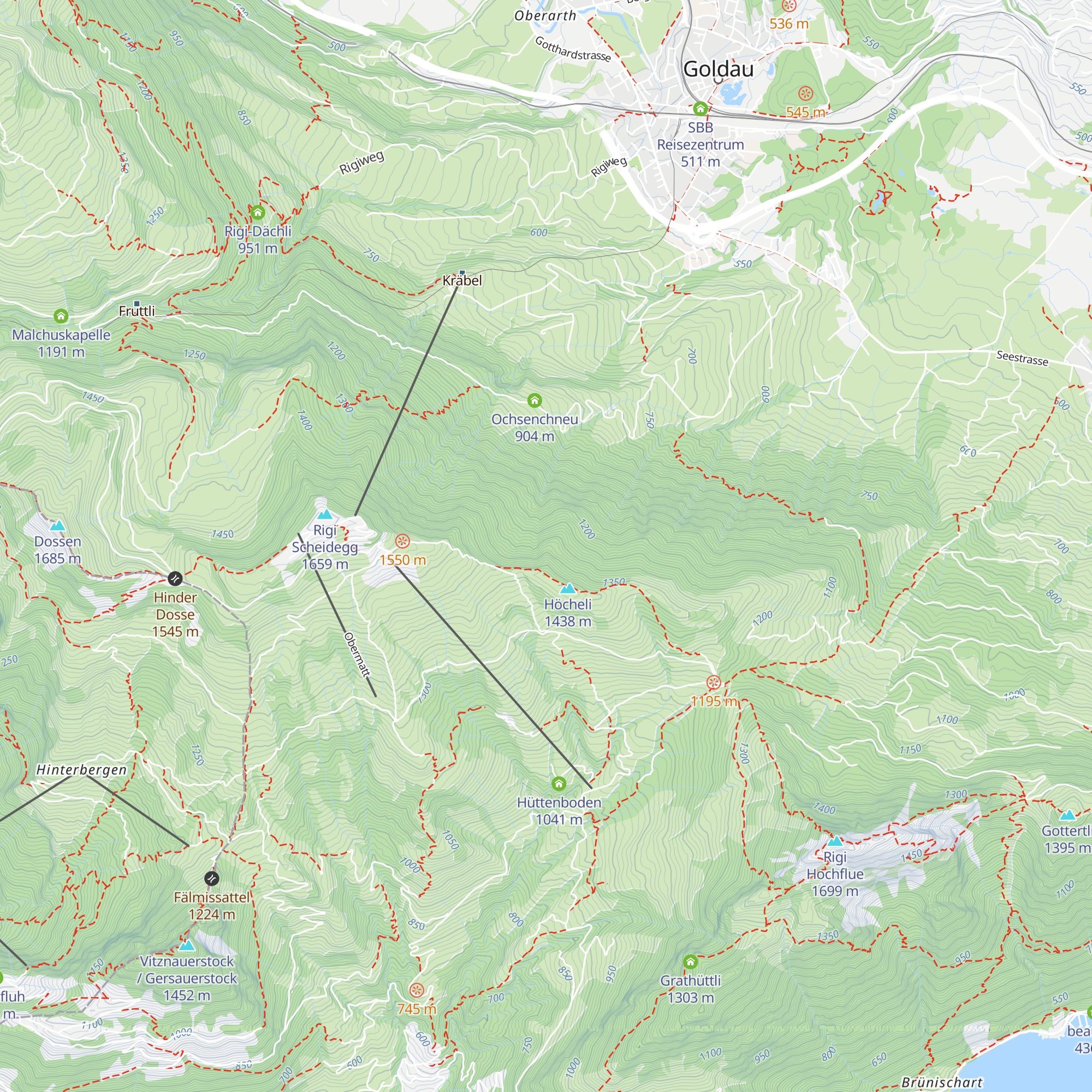 Teuffelihütte map