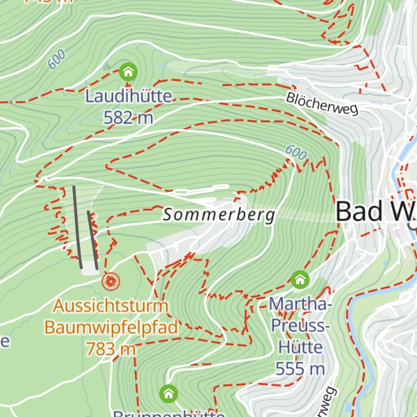 Map of Rodelhütte