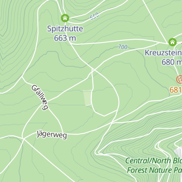 Map of Pflanzgarten-Hütte