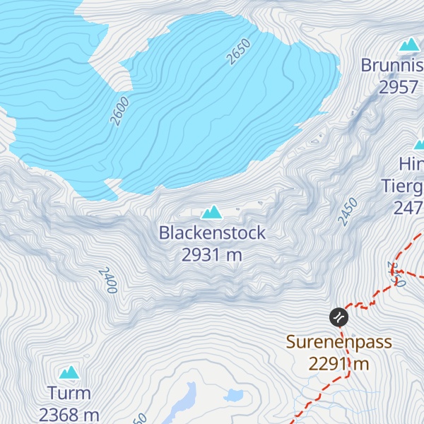 Map of Blackenstock
