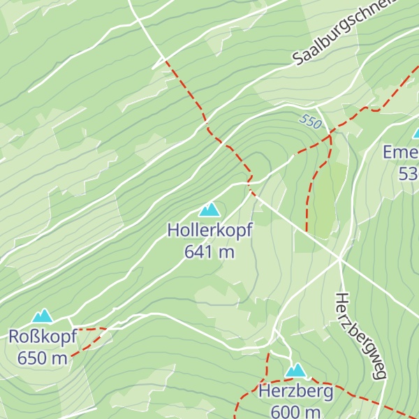 Map of Hollerkopf