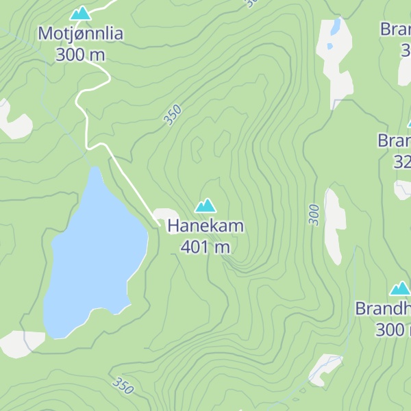 Map of Hanekam