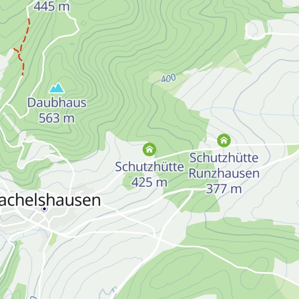 Map of Schutzhütte