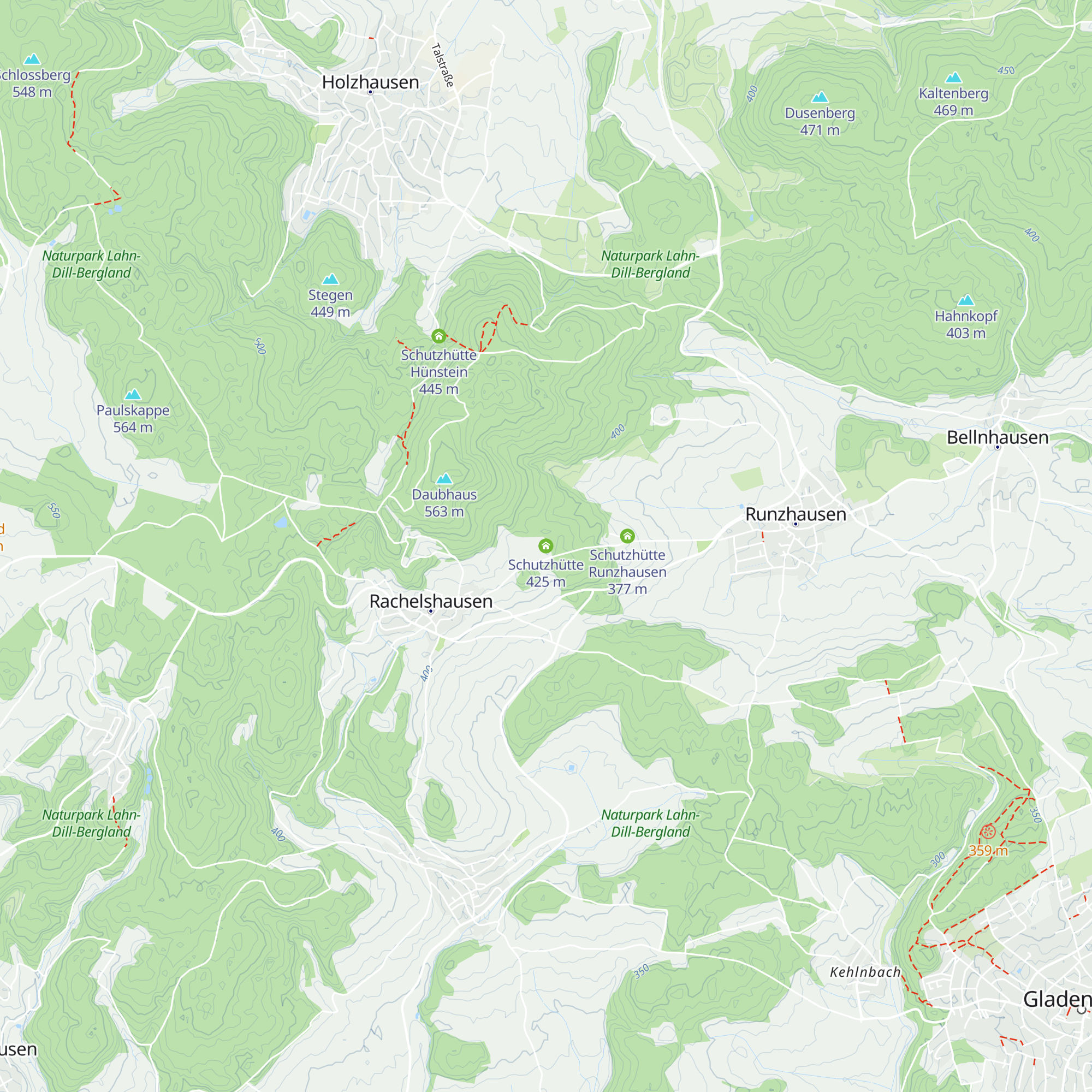 Schutzhütte map