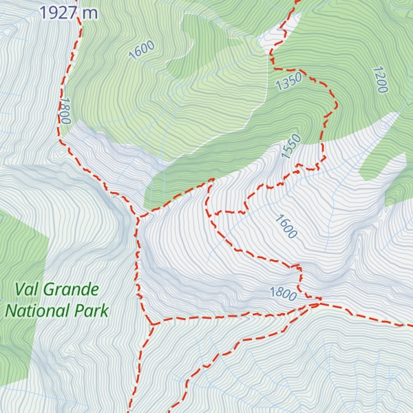 Map of Bivacco Alpe Fornà