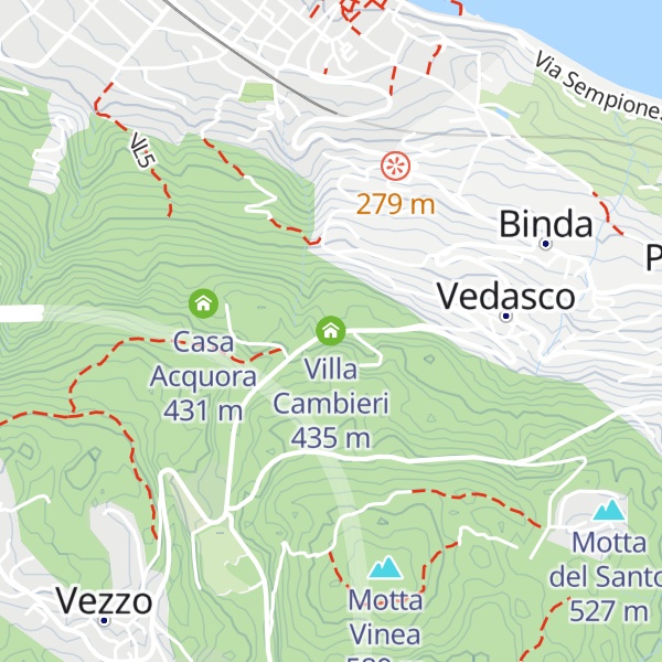 Map of Villa Cambieri