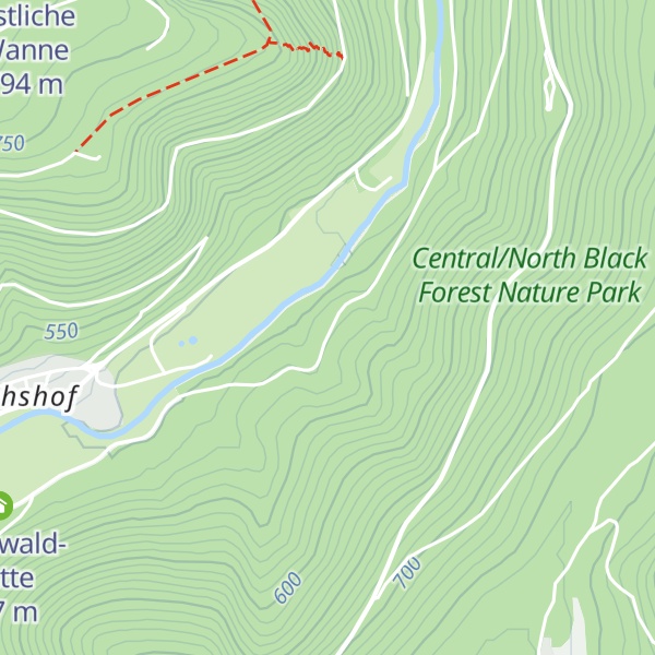 Map of Lehenhardshütte
