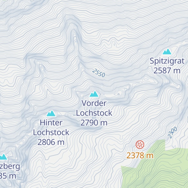 Map of Vorder Lochstock