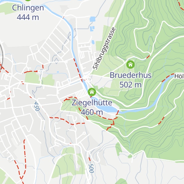 Map of Ziegelhütte