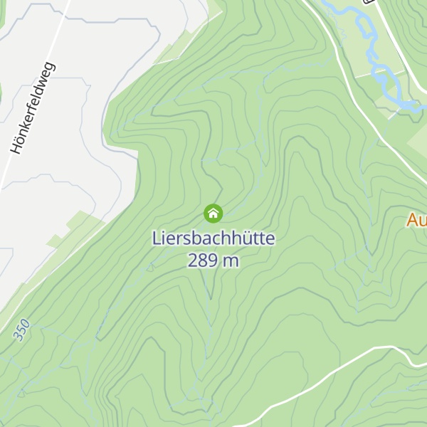 Map of Liersbachhütte
