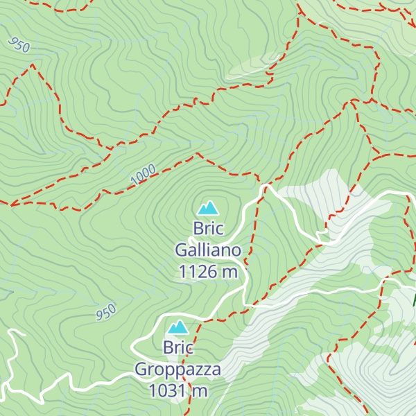 Map of Bric Galliano