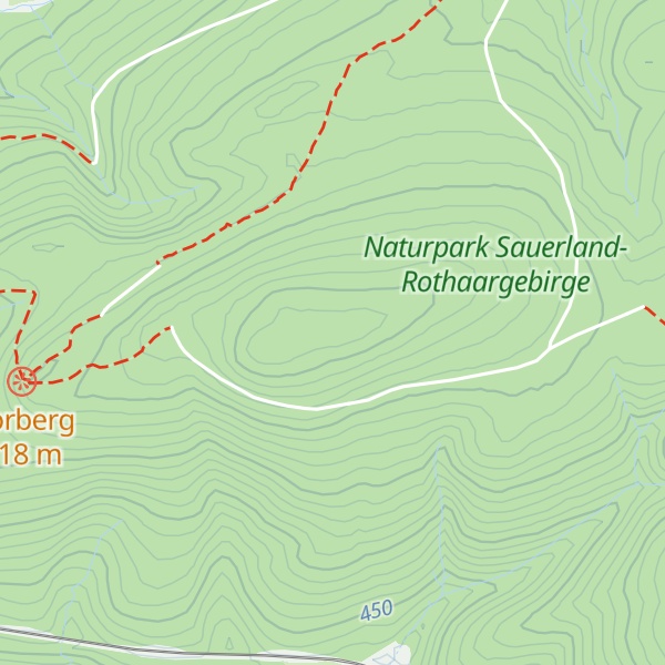 Map of Borberg