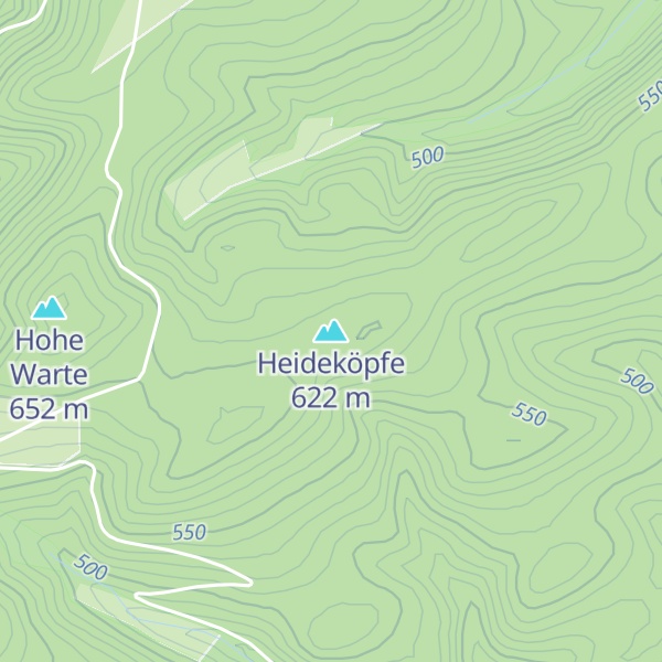 Map of Heideköpfe