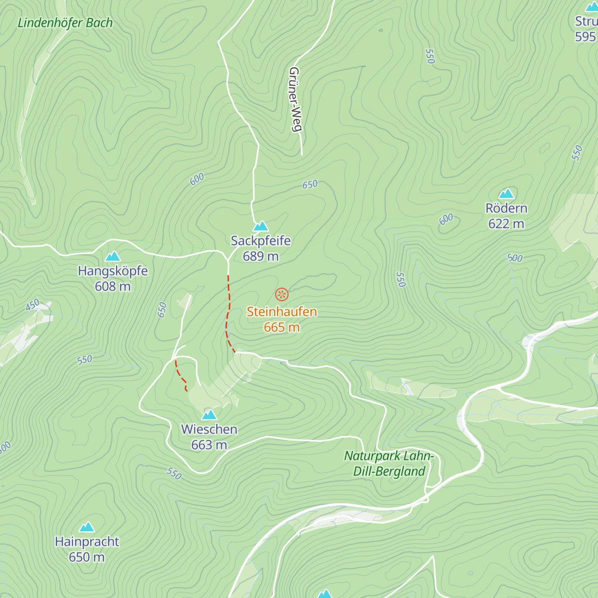 Auerhahn-Hütte map