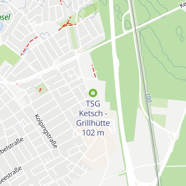 Map of TSG Ketsch - Grillhütte